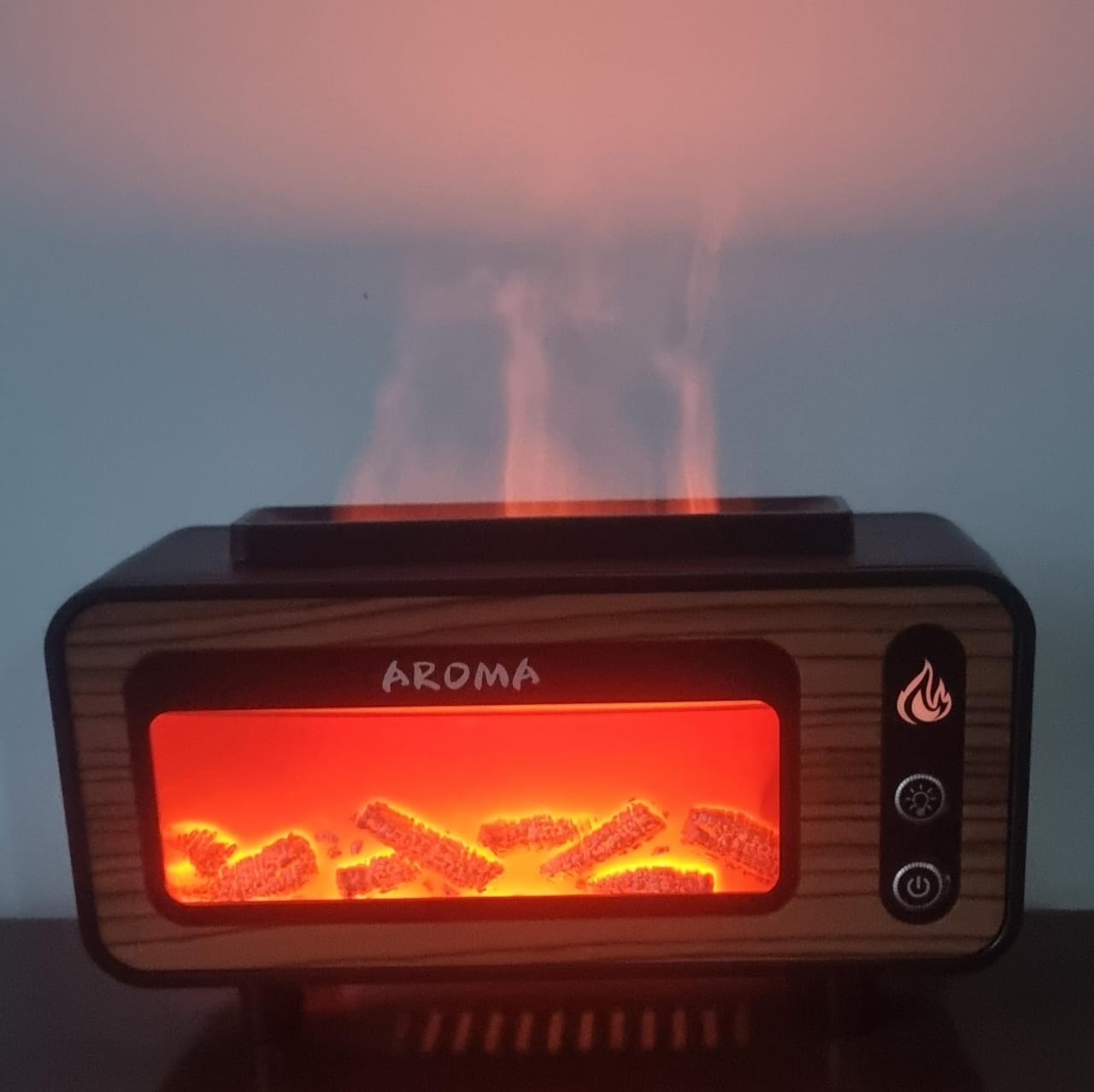 Vintage fireplace aroma diffuser