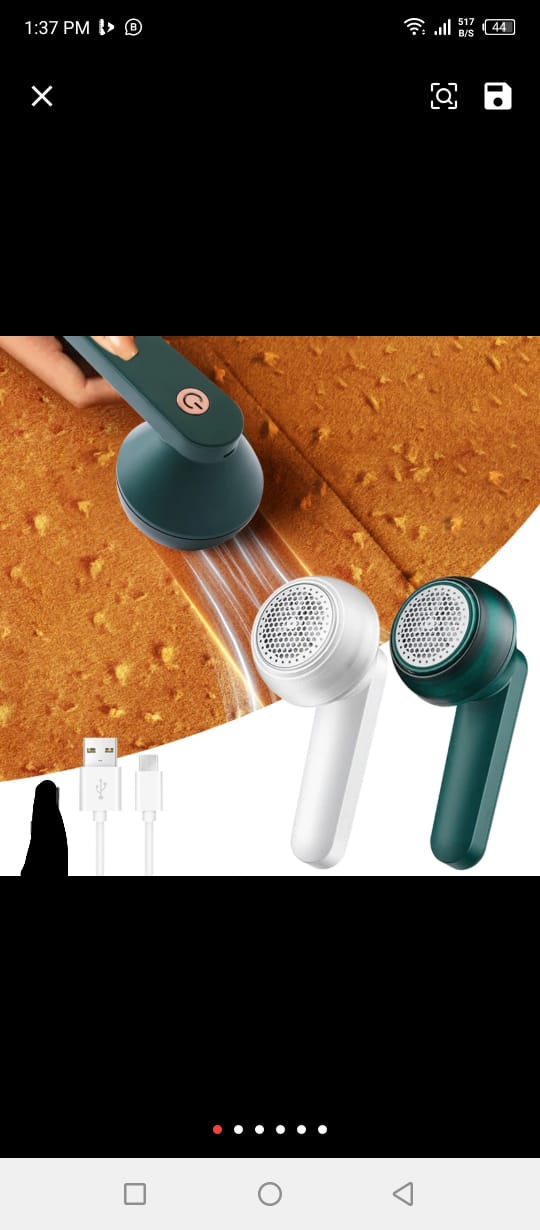 Electric lint remover