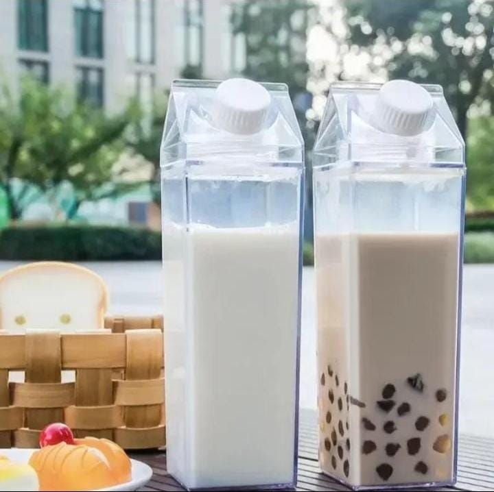 Multipurpose space saver milk//water//special beverages bottle