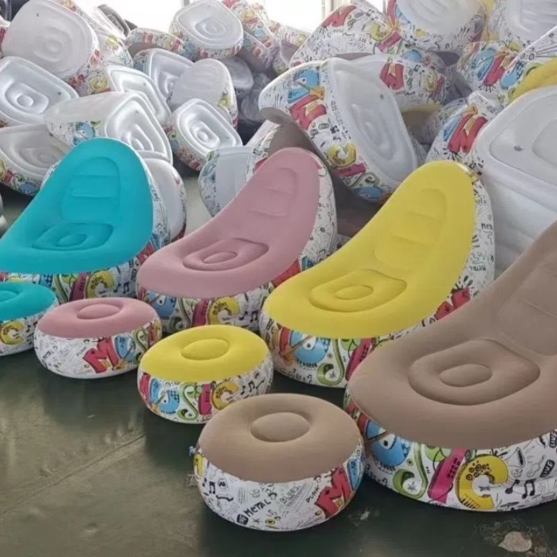 Graffiti Inflatable Deluxe Lounge / inflatable Seat (2pcs Sets)