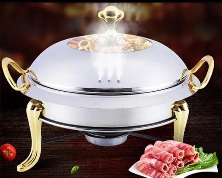 Buffet round food warmer