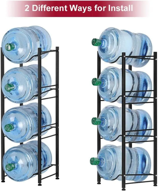 4-layer rack, water bottle storage rack