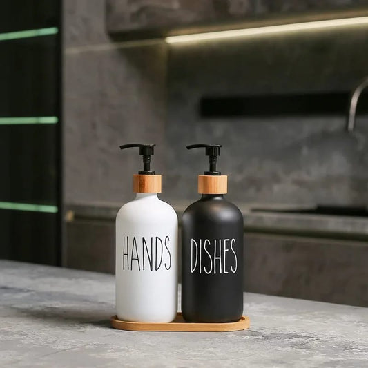 3 pc/set hand and soap dispenser