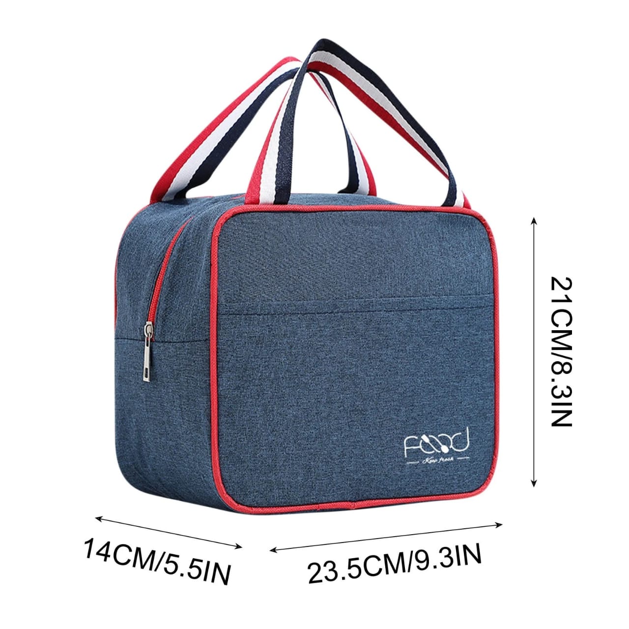 6L Insulated Square Lunch Bag