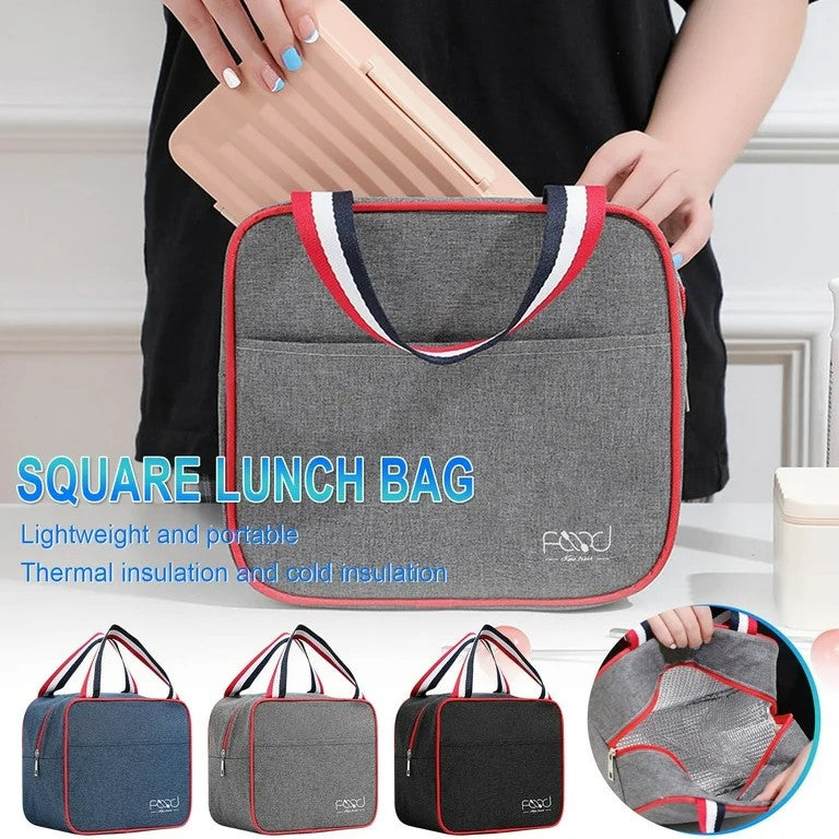 6L Insulated Square Lunch Bag