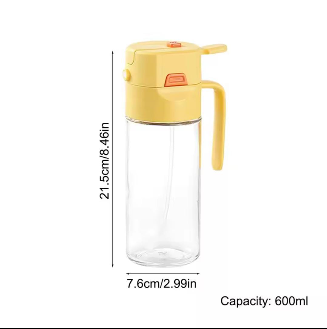 600ml Dual Oil Dispenser & Sprayer