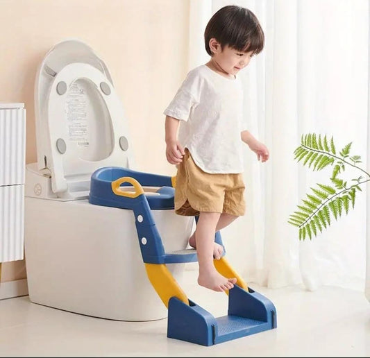 *Baby toilet ladder folding Seat