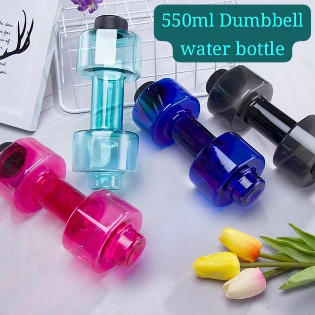 550ML Water-Filled Dumbbell Water Bottle