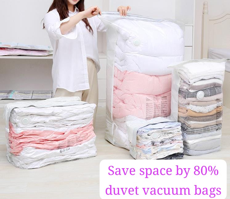 5-piece set of vacuum storage bags