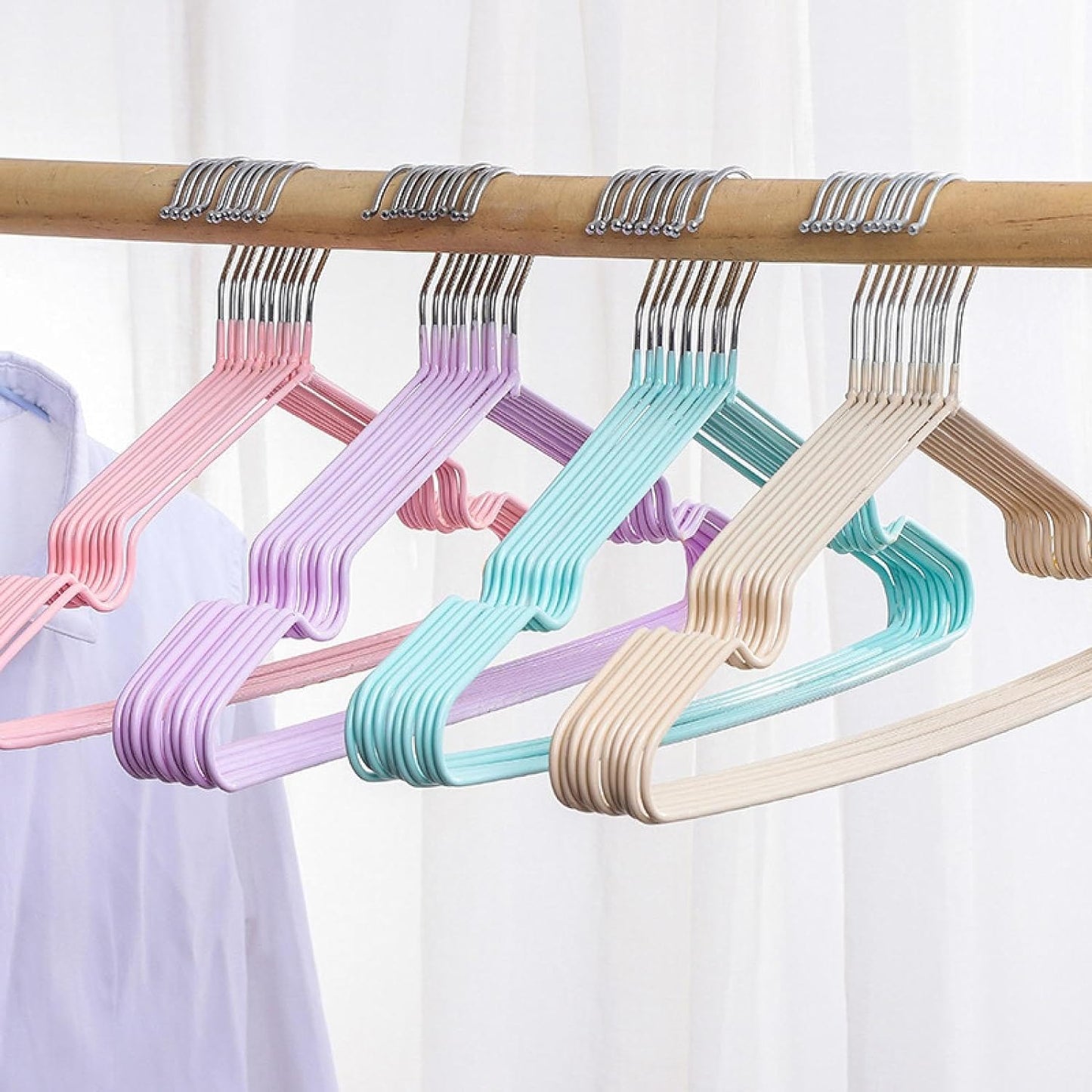 10PCS Strong Clothes Hanger