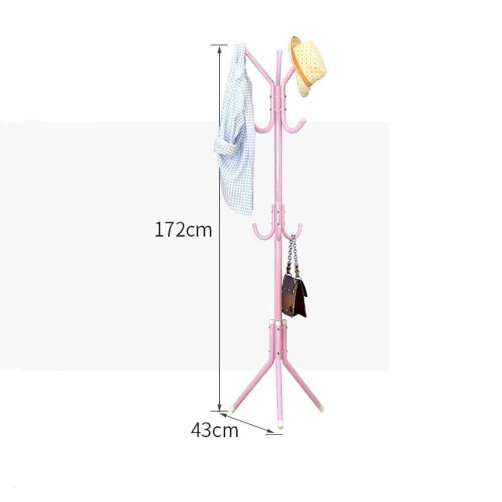 170cm high metallic coat or bags hanger stand