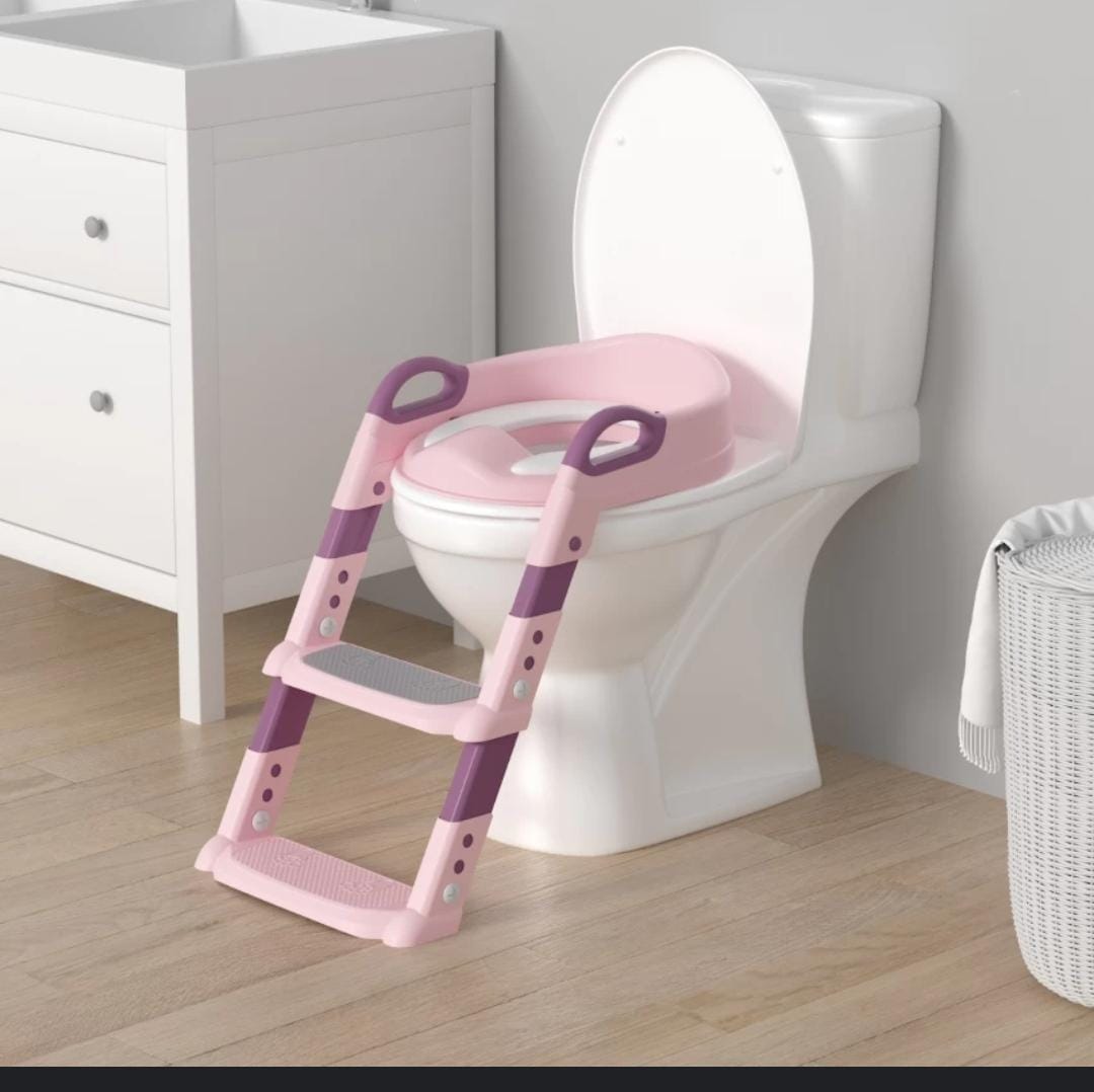 *Baby toilet ladder folding Seat